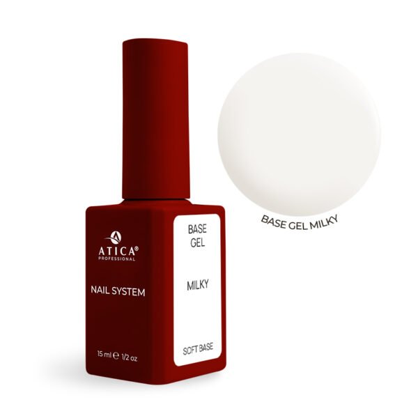 Base Gel MILKY Atica 15 ml