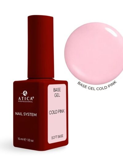 Base Gel COLD PINK Atica 15 ml