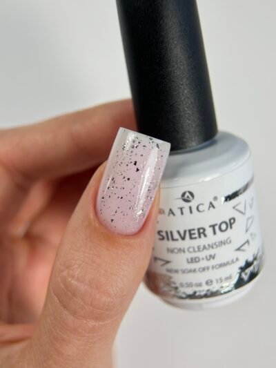SILVER TOP Top Coat Non Cleansing Atica 15 ml