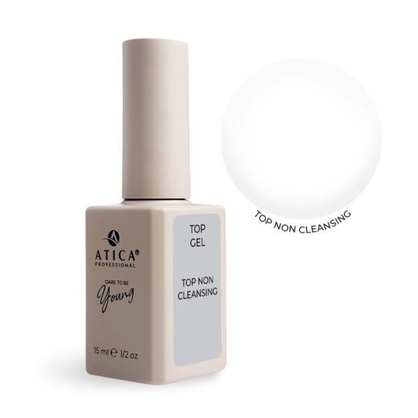 Top Coat Non Cleansing(No Wipe)Atica 15 ml
