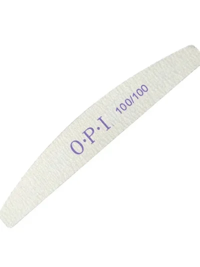 Lima Curva per Unghie OPI 100/100(Confezione da 25 pezzi)