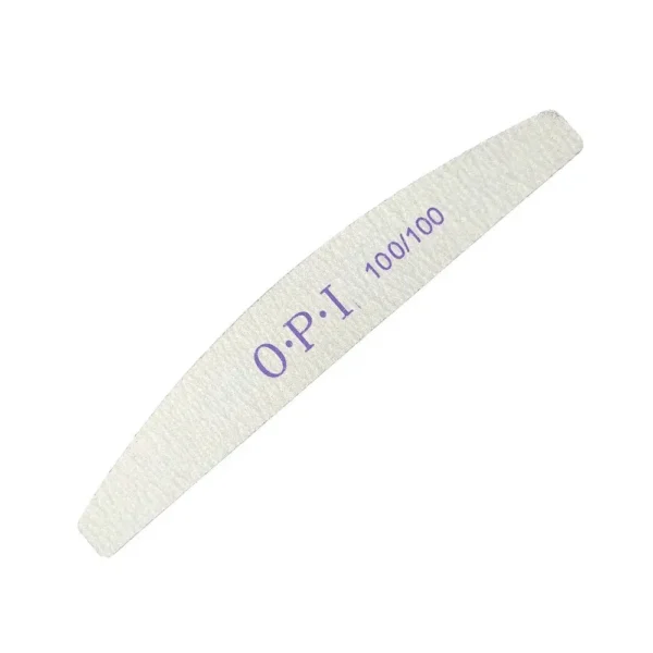 Lima Curva per Unghie OPI 100/100(Confezione da 25 pezzi)