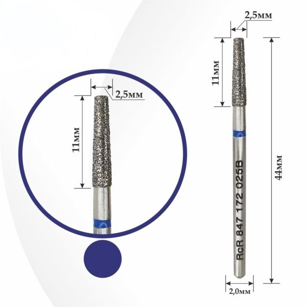 PUNTA FRESA TRONCO BLU 025B - immagine 2