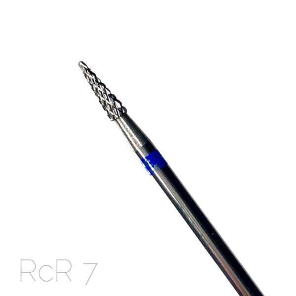 PUNTA FRESA CARBIDE RIFINITURA BLU RCR 07