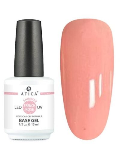 Base Gel FRENCH ROSE (FIBER) Atica 15 ml