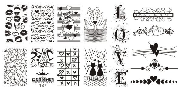 Piastra Di Metallo Per Stamping DESIGNER 137