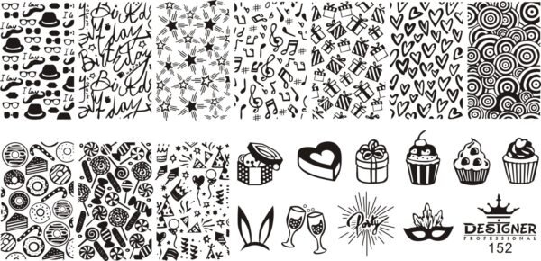 Piastra Di Metallo Per Stamping DESIGNER 152