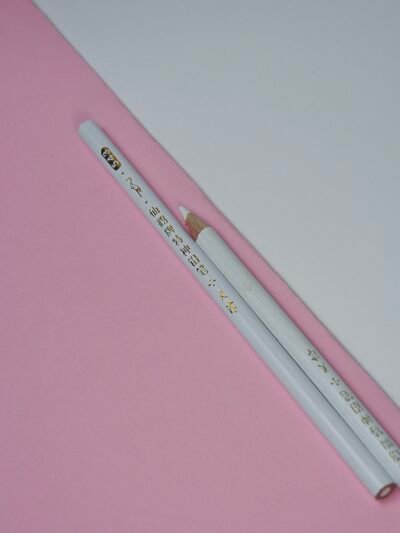 Matita di Cera per Strass 17 cm, Bianca