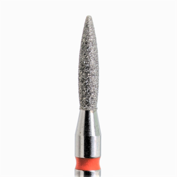 PUNTA FRESA Diamantata Fiamma ROSSO 1.8