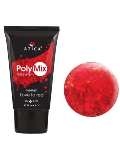 PolyGel LOVE TO RED Atica 30g