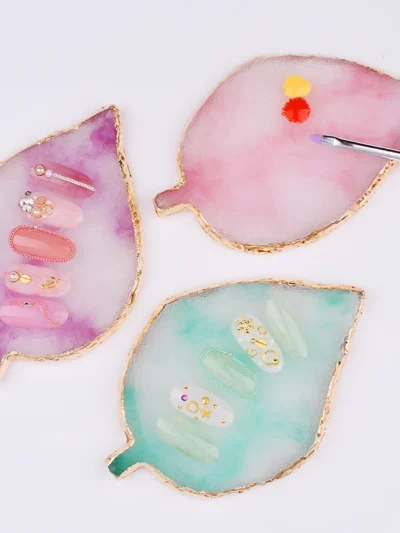Paletta ‘FOGLIA’ in Resina per Nail Art