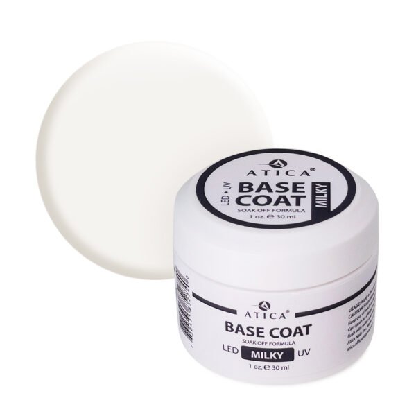 Base Gel MILKY Atica (Fiber) 30ml