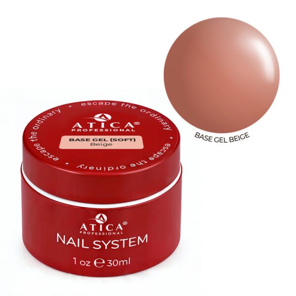Base Gel BEIGE Atica 30 ml