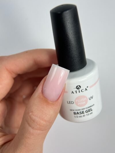 Base Gel FLUSH PINK Atica 30ml