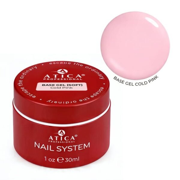 Base Gel COLD PINK Atica 30ml