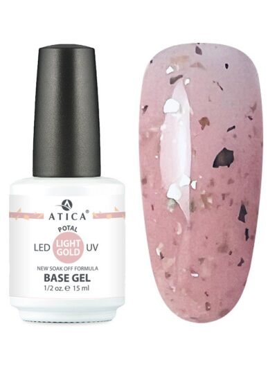 Base Gel LIGHT GOLD Atica 15 ml