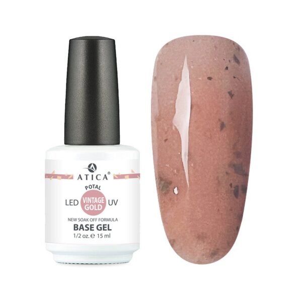 Base Gel VINTAGE GOLD Atica 15 ml