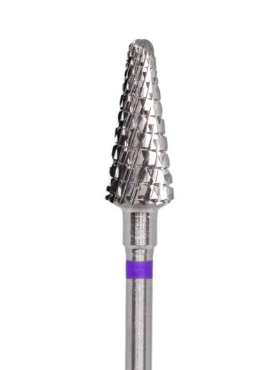 Punta Fresa Carbide Viola  Arrotondata 060