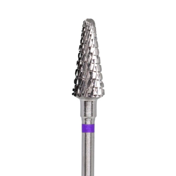 Punta Fresa Carbide Viola  Arrotondata 060