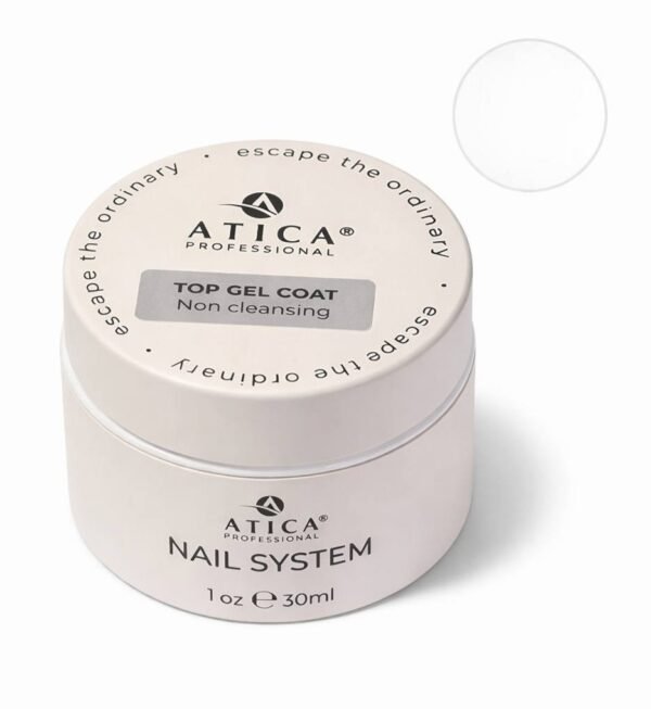 Top Coat Non Cleansing(No Wipe)Atica 30 ml