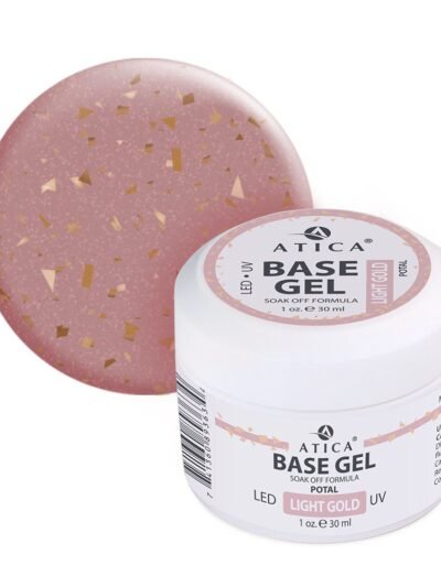 Base Gel LIGHT GOLD Atica 30ml