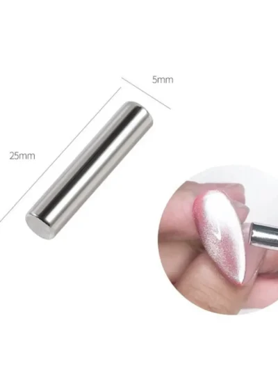 Magnete per Smalto Gel Effetto Cat Eye (2,5 × 0,5 cm)