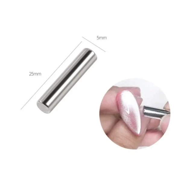 Magnete per Smalto Gel Effetto Cat Eye (2,5 × 0,5 cm) - immagine 2
