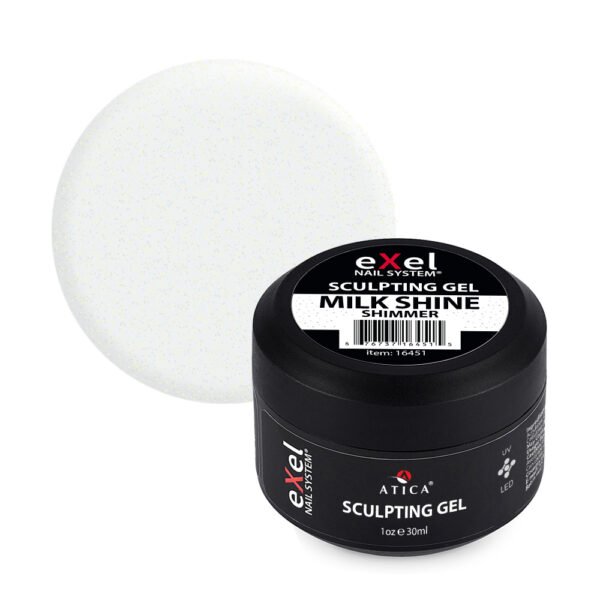 eXel Sculpting Gel MILK SHINE SHIMMER 30ml
