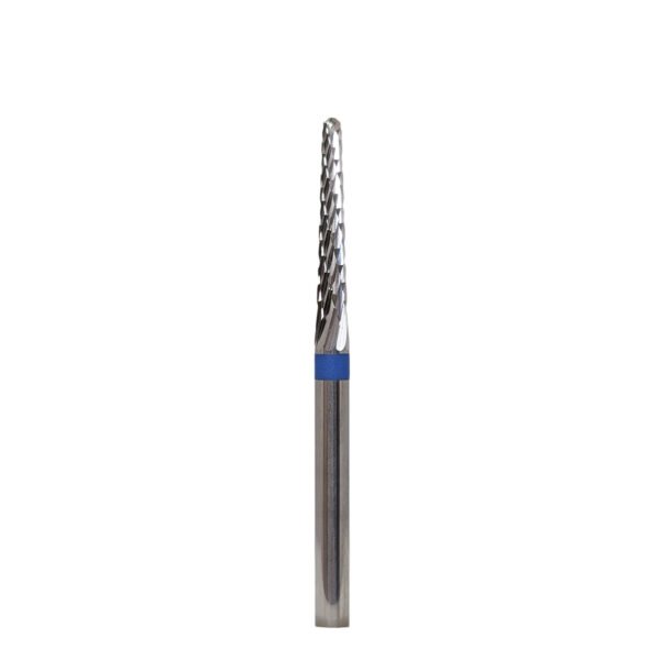 Punta Fresa Conica Carbide Rifinitura Blu 023 - immagine 2