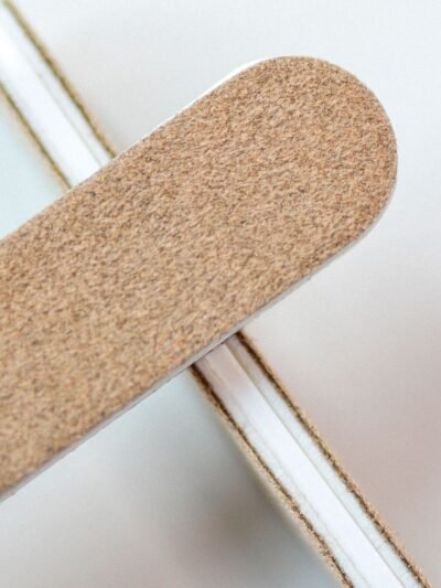 Baf Monouso in Pelle Scamosciata per Manicure Giapponese – Doppia Faccia