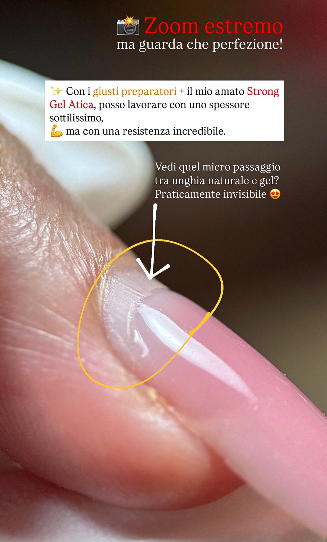 Strong Gel Atica: il gel costruttore sottile, resistente e senza limatura