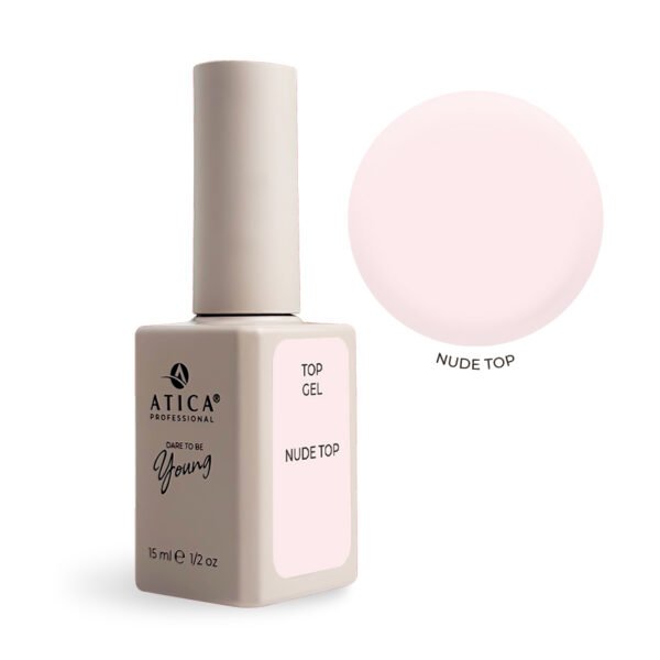 Nude Top Coat Non Cleansing Atica 15ml