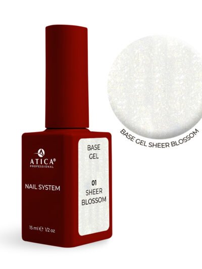 Base Gel 01 SHEER BLOSSOM Atica 15 ml