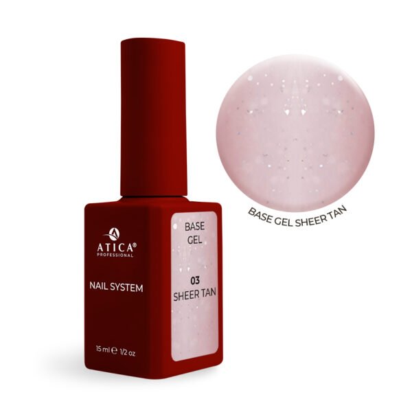 Base Gel 03 SHEER TAN Atica 15 ml