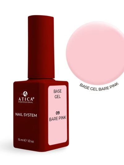Base Gel 09 BARE PINK Atica 15 ml