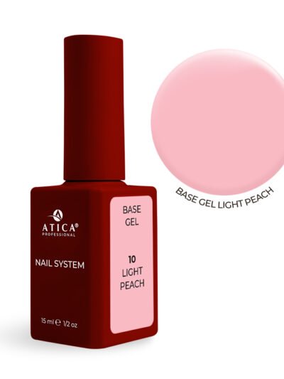 Base Gel 10 LIGHT PEACH Atica 15 ml
