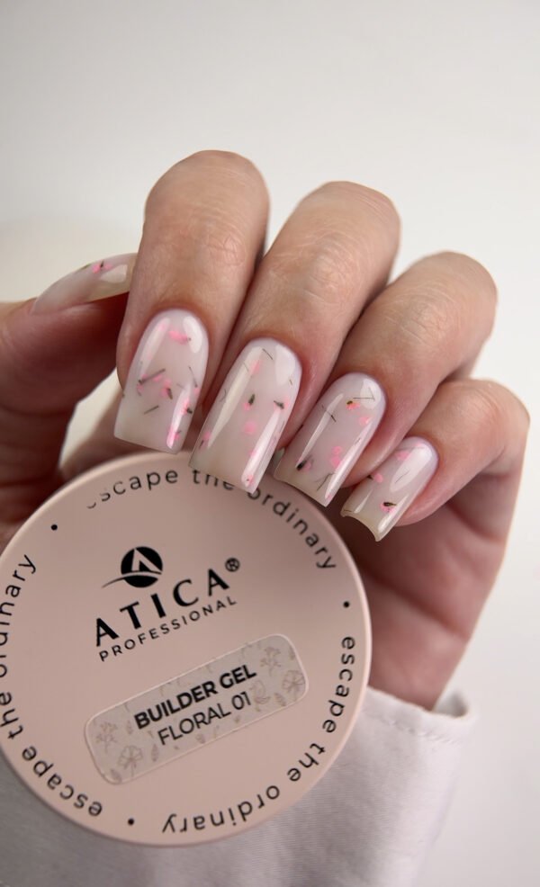eXel Builder Gel Floral 01 (30 ml) Atica - immagine 3