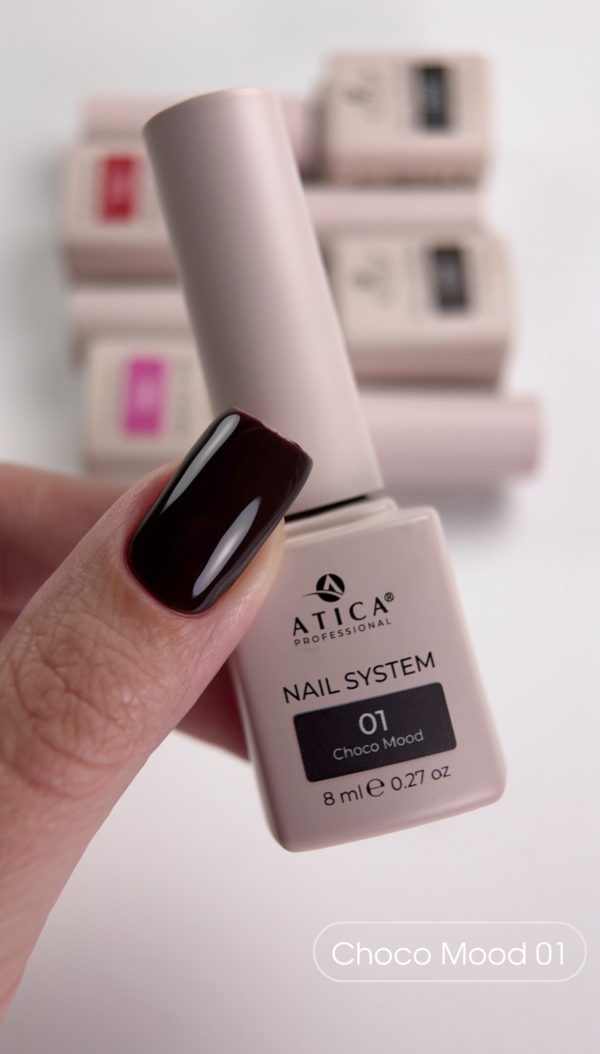 Gel Polish Choco Mood 01 Choco Mood 8ml Atica