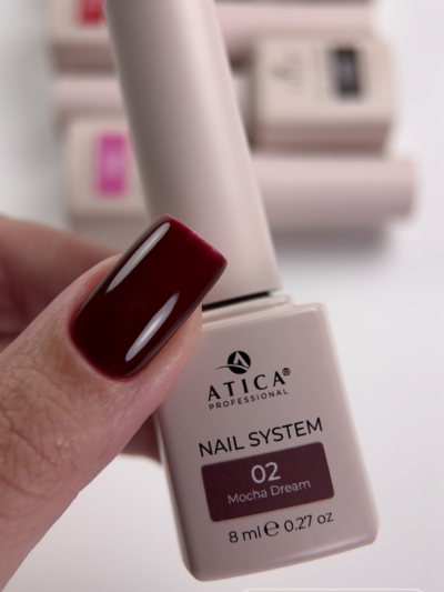 Gel Polish Choco Mood 02 Mocha Dream 8ml Atica