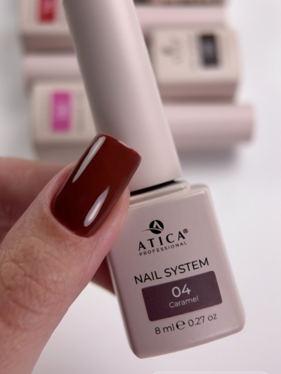 Gel Polish Choco Mood 04 Caramel 8ml Atica