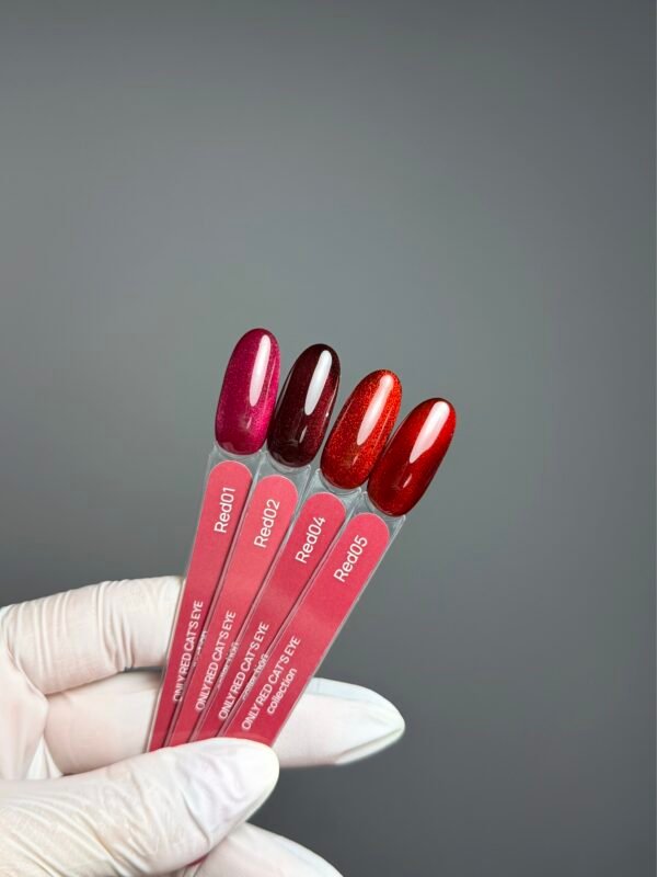 Gel Polish ATICA Cat’s Eye Only Red 01 8 ml - immagine 3
