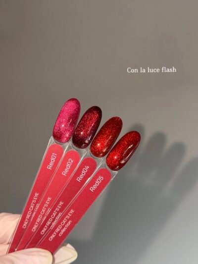 Gel Polish ATICA Cat’s Eye Only Red 01 8 ml