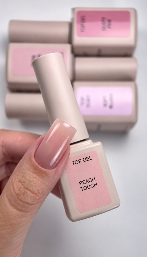 Top Coat ATICA Peach Touch 15 ml - immagine 3