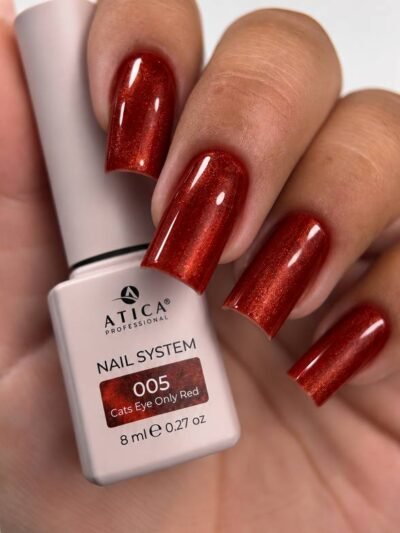 Gel Polish ATICA Cat’s Eye ‘Only Red’ 05 8 ml