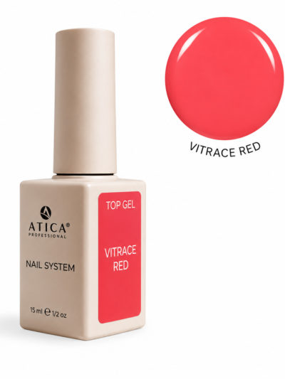 Top Coat ATICA Vitrace Red 15 ml