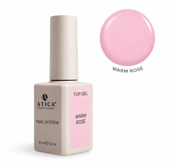 Top Coat ATICA Warm Rose 15 ml
