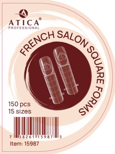 Dual Form French Salon Square ATICA(150 pz)