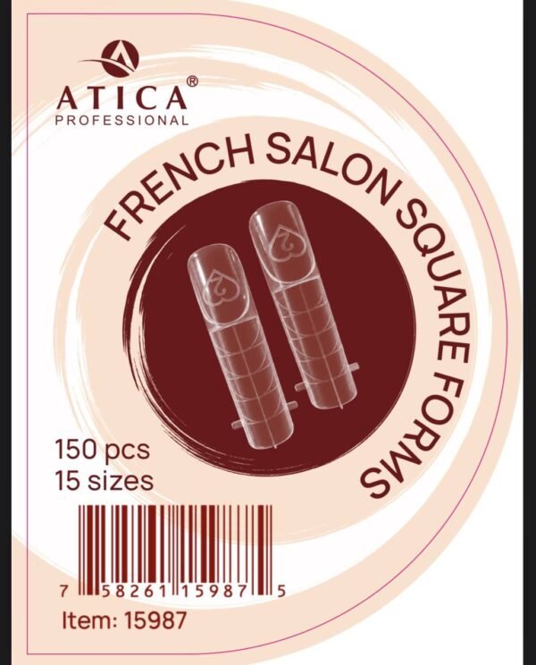 Dual Form French Salon Square ATICA(150 pz)